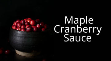 Maple Cranberry Sauce!
